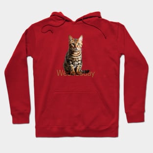 Wednesday cat. Get ready! Hoodie